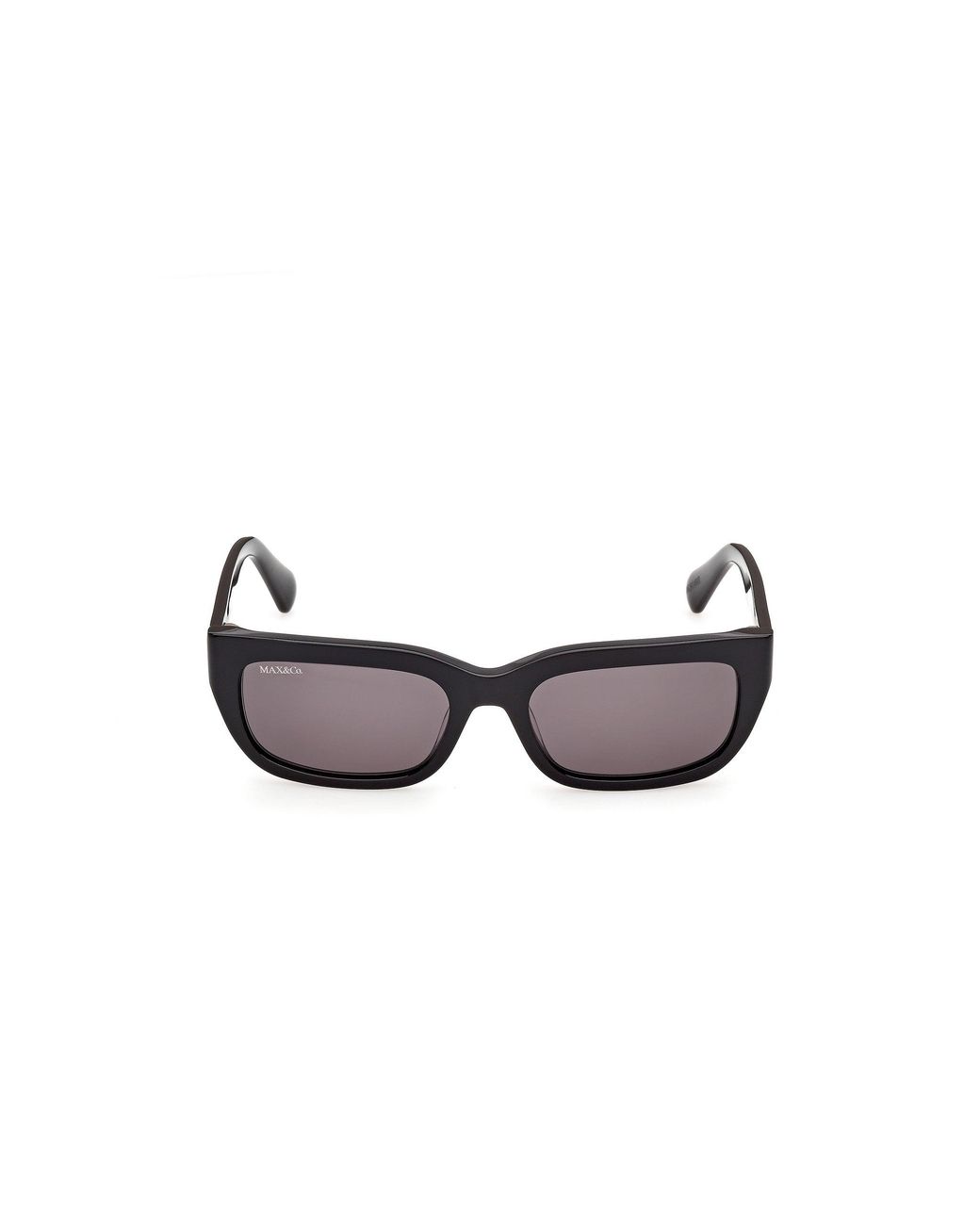 MAX&Co. Black Mo0175 01A Sunglasses Acetate Smoke Squared Normal