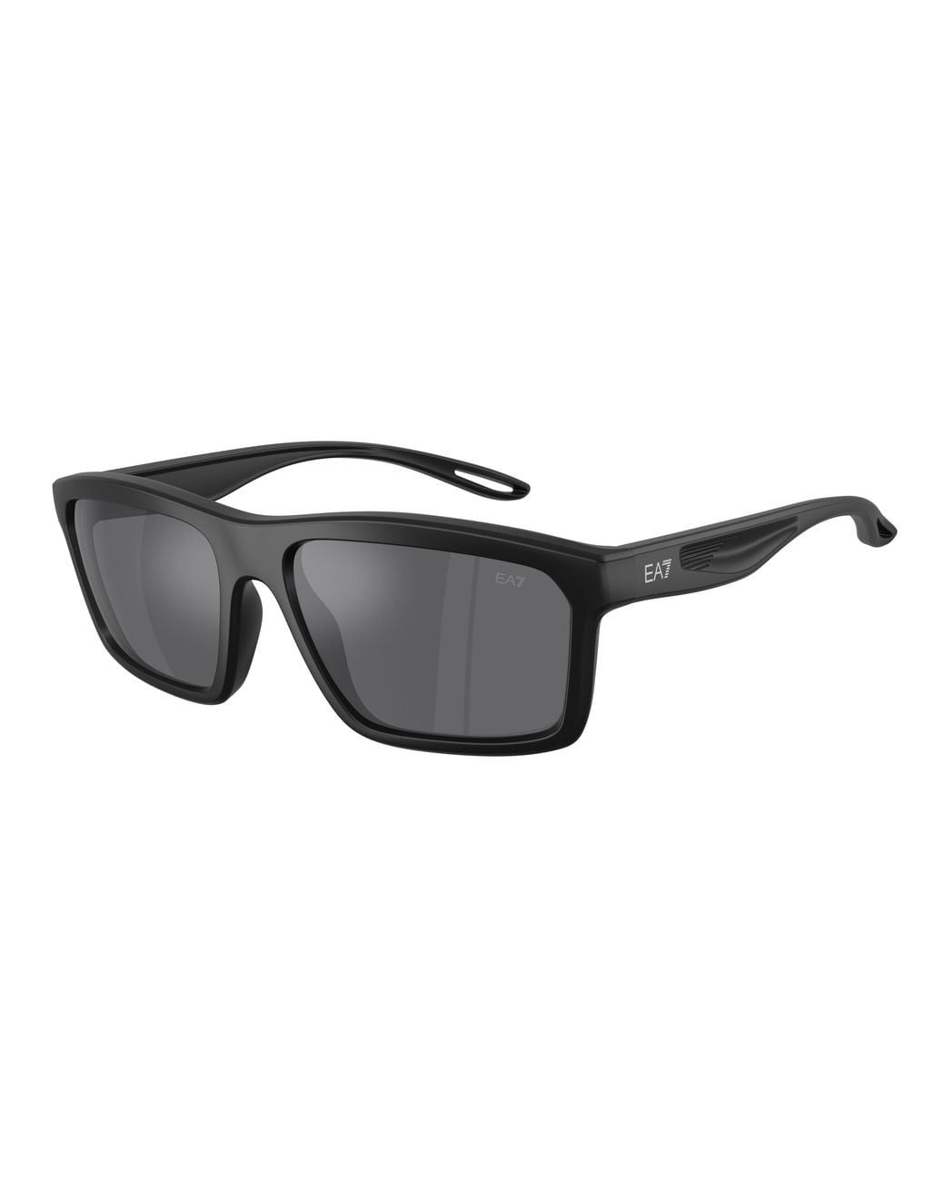 Moncler Black Q74014 628887 Sunglasses Injected Squared Mirror for men