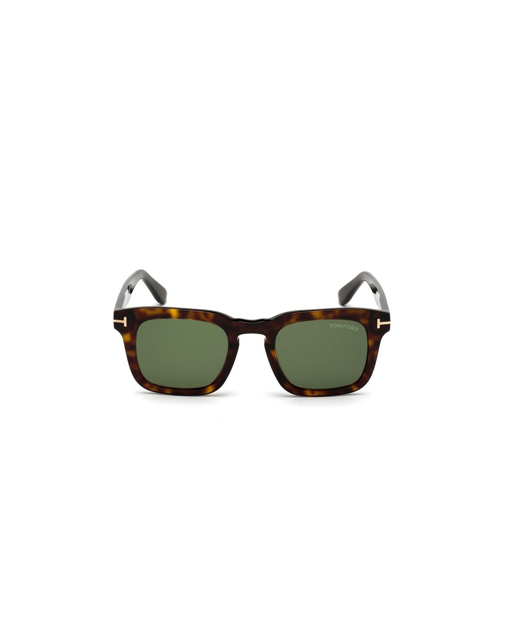 Tom Ford Green Ft0751 Dax 52N Sunglasses Acetate Squared Normal for men