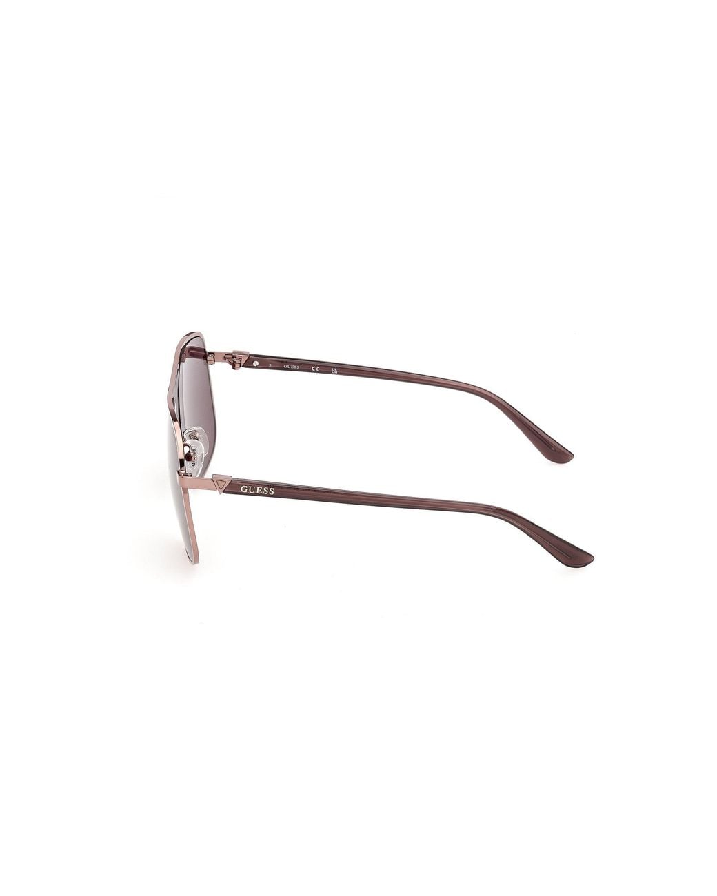 Guess Multicolor Gu00358 36E Sunglasses Injected Pilot Normal