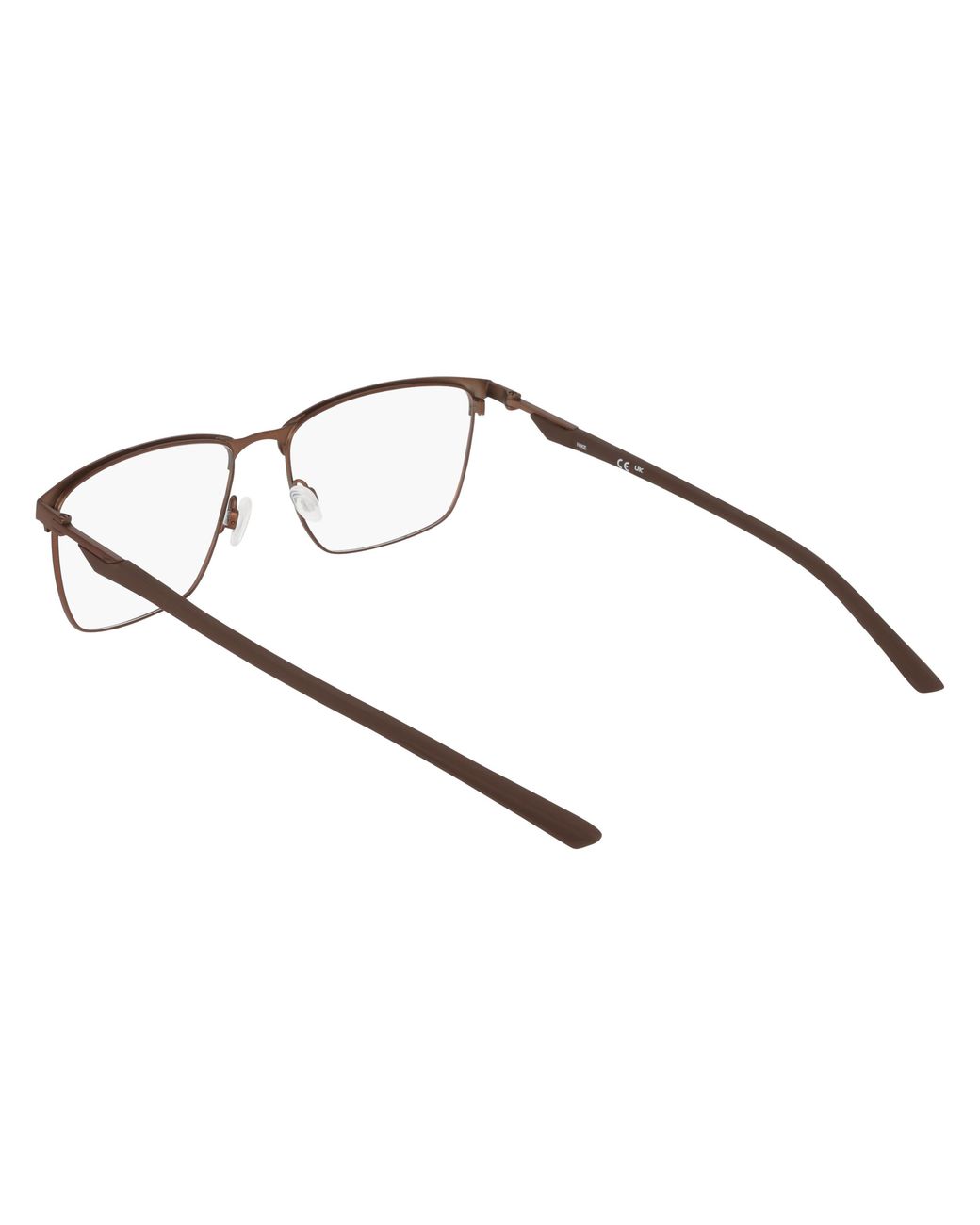 Nike Black 4321 201 Optical Frames Metal Squared Normal for men