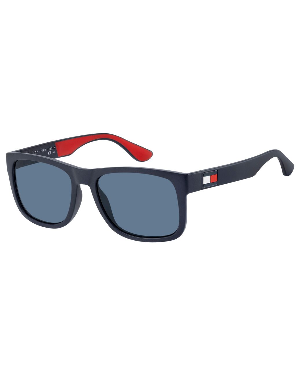 Tommy Hilfiger Black Th 1556/S 8Ru/Ku Sunglasses Plastic Squared Normal for men
