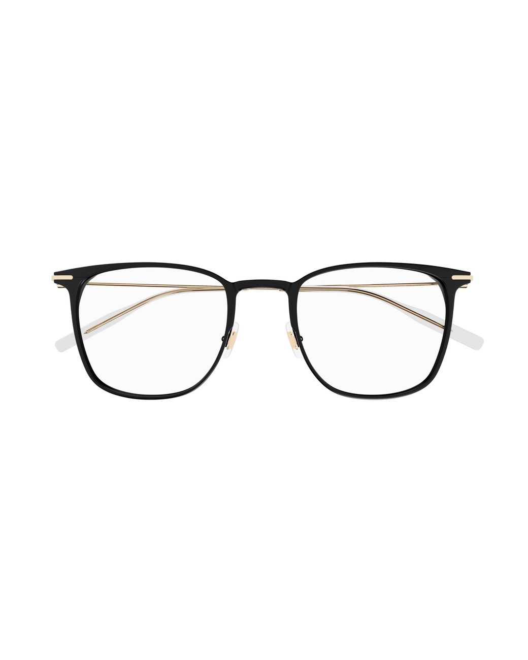 Montblanc Black Mb0356O 006 Optical Frames Transparent Squared for men
