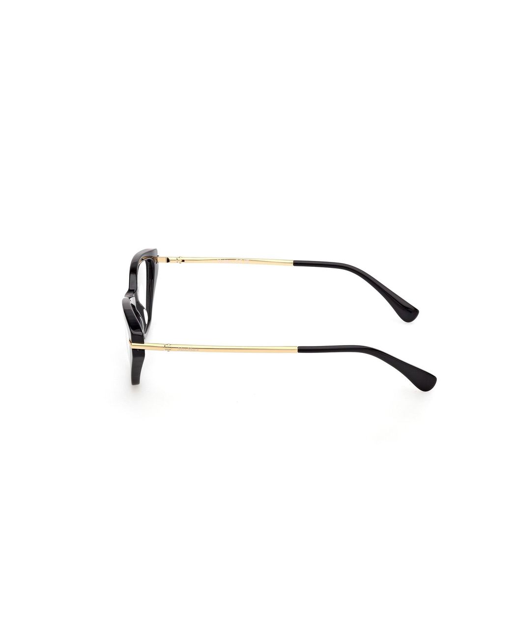 Max Mara Black Mm5176 001 Optical Frames Acetate Round Normal