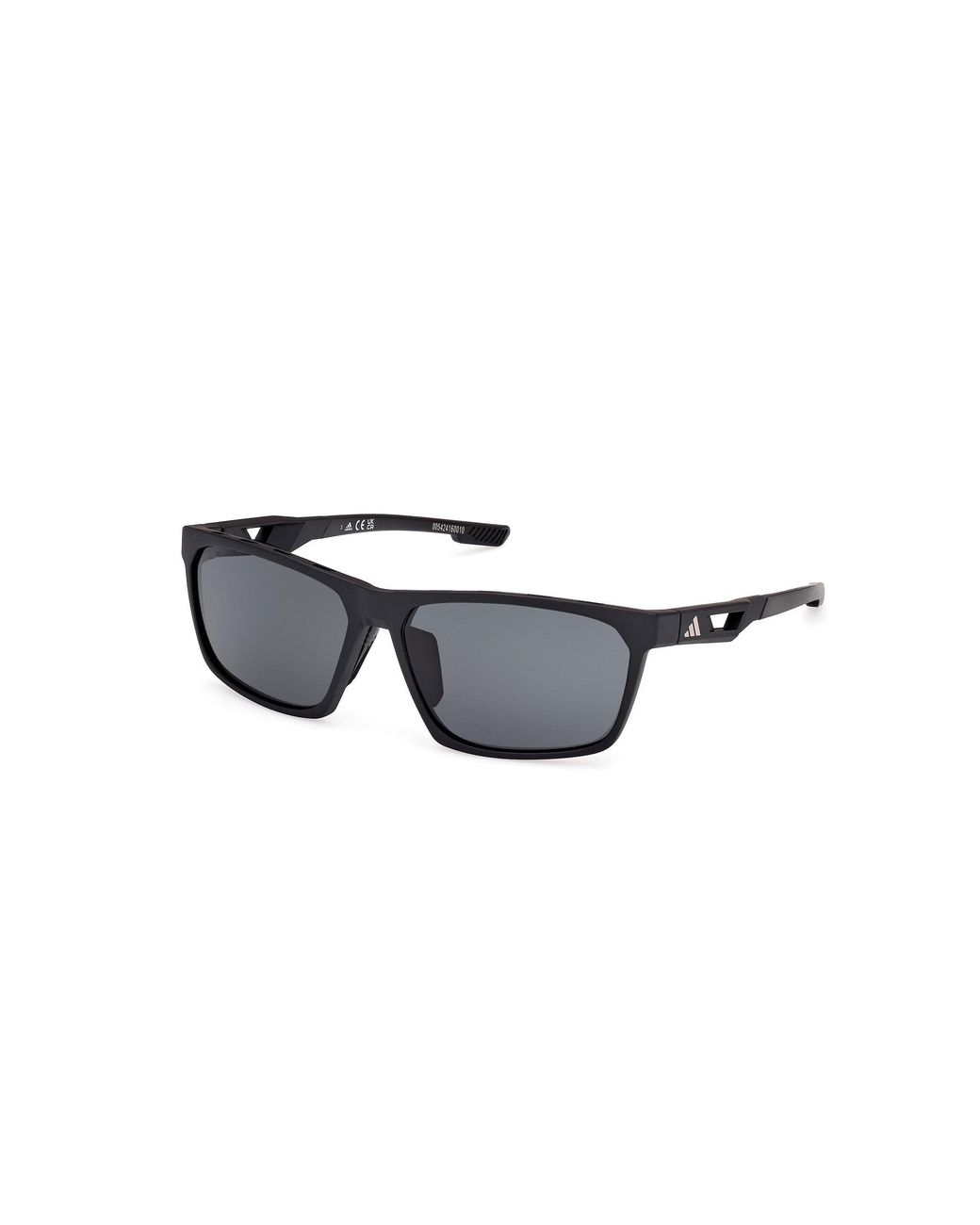 Adidas Originals Black Sp0101 02D Sunglasses Injected Smoke Squared Polarized for men