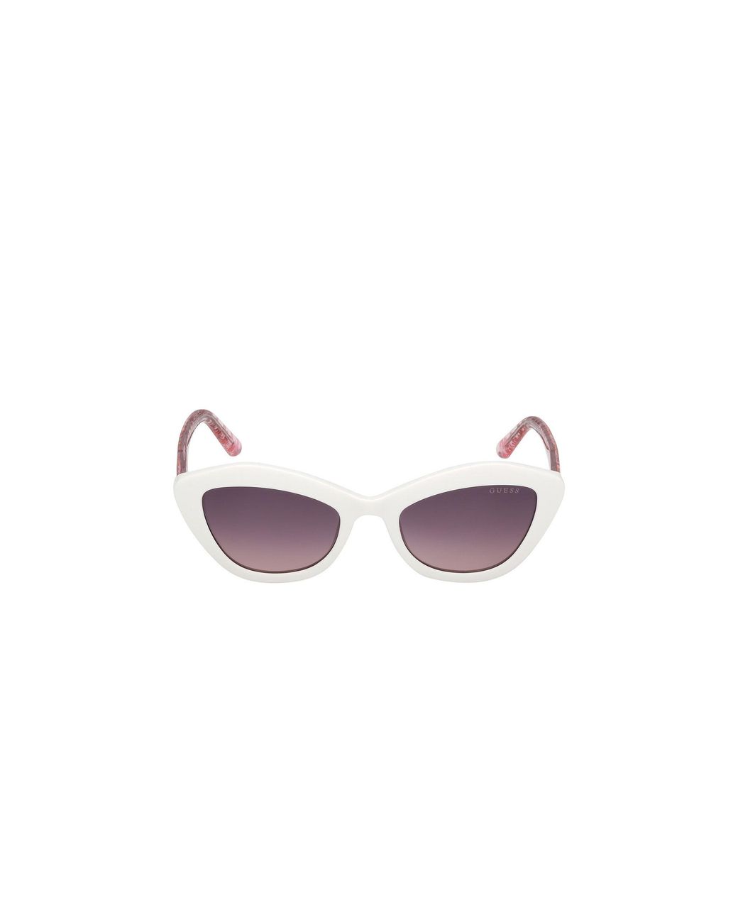Guess Black Gu00229 21B Sunglasses Injected Smoke Geometric Normal