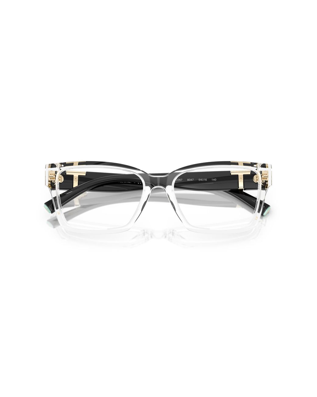 Tiffany & Co Black Tf2267 8047 Optical Frames Acetate Squared Normal