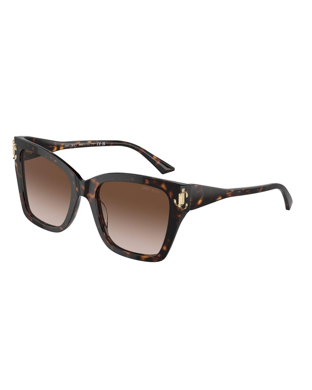 Jimmy Choo Black Jc5012 500213 Sunglasses Acetate Squared Normal Shaded