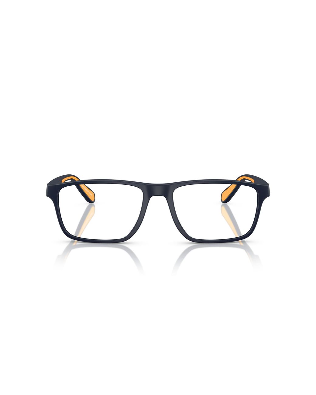 Emporio Armani Black Ea3233 5088 Optical Frames Injected Squared Normal for men