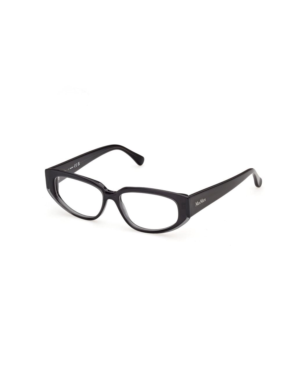 Max Mara Black Mm5258 5 Optical Frames Acetate Geometric Normal