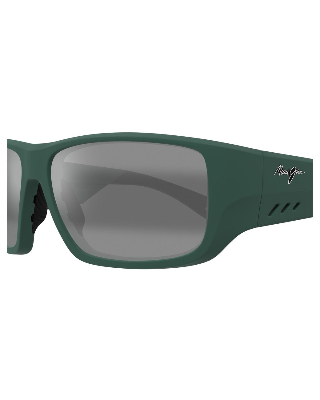 Maui Jim Black Mj0664Sa 003 Sunglasses Injected Squared for men