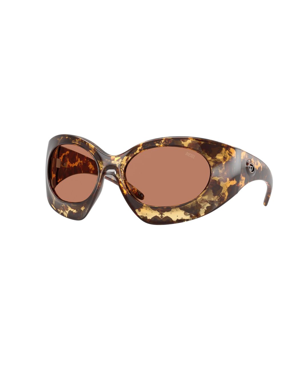 DIESEL Black Dl3014U 201373 Sunglasses Injected Cat Eye Normal