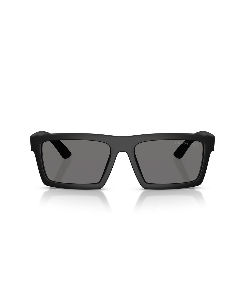 Prada Linea Rossa Black Ps A07S 1Bo02G Sunglasses Injected Squared Polarized for men