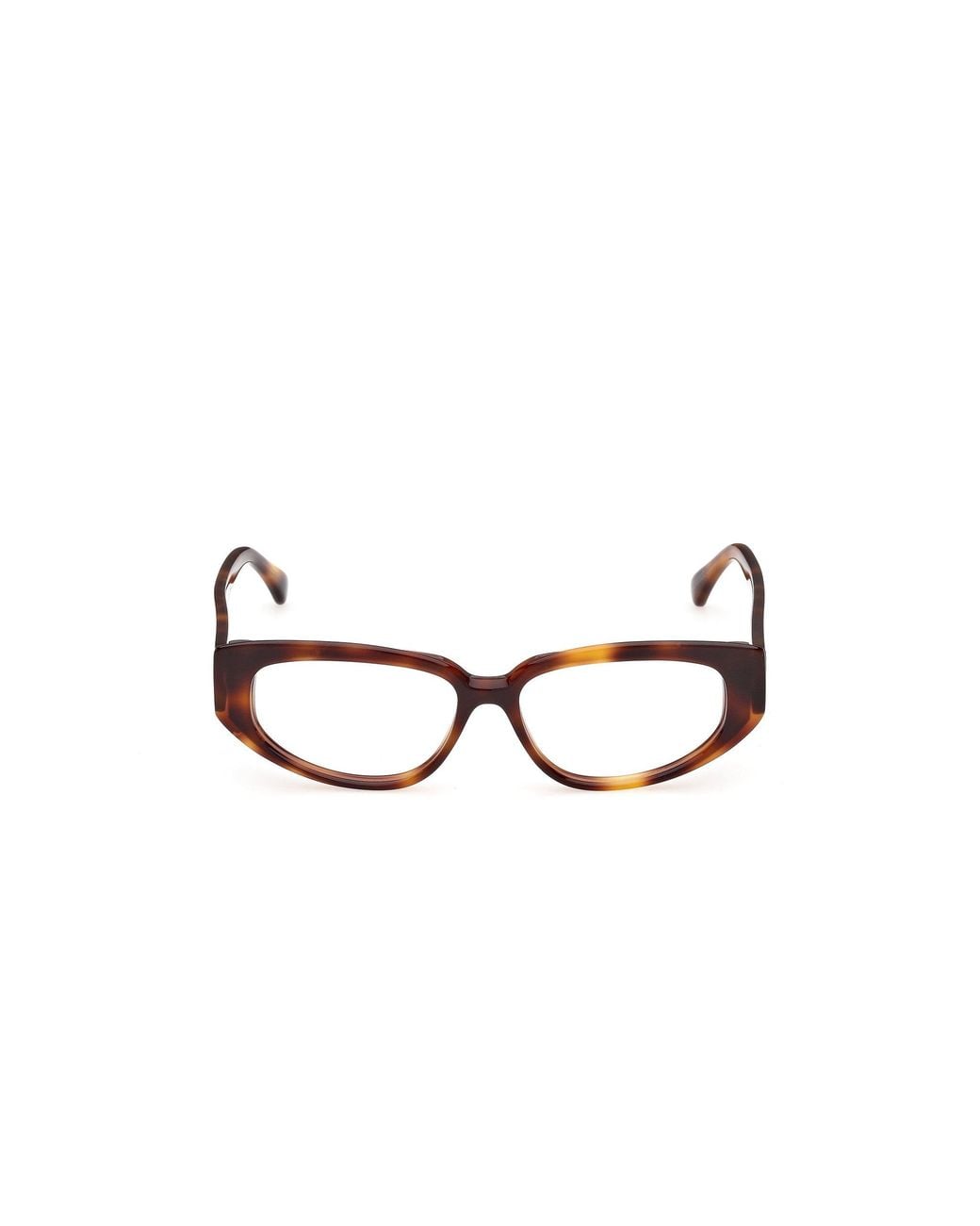 Max Mara Black Mm5258 52 Optical Frames Acetate Geometric Normal