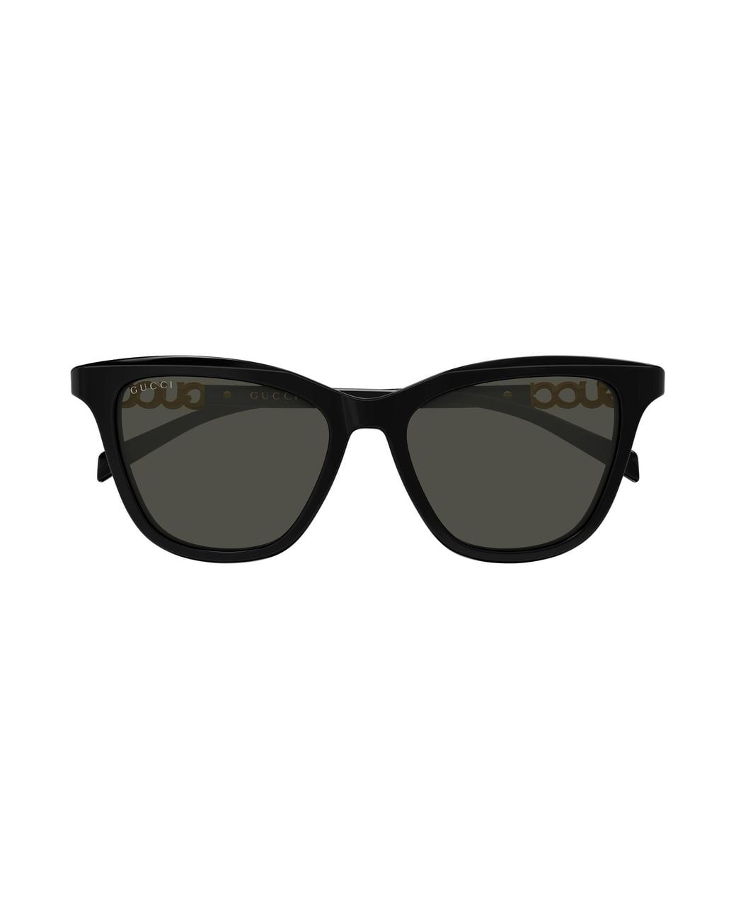 Gucci Black Gg2032S 006 Sunglasses Acetate Cat Eye