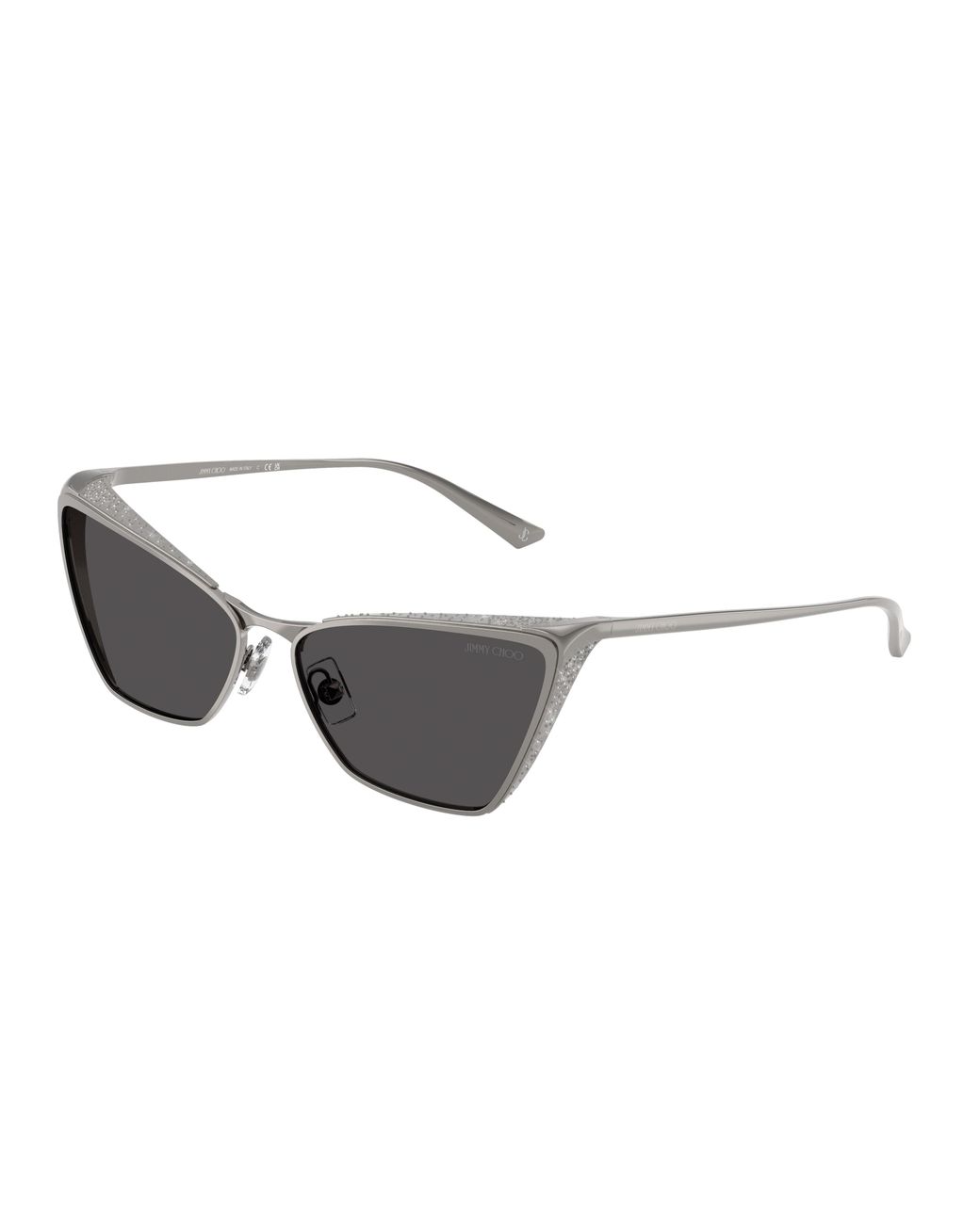 Jimmy Choo Black Jc4019B 300487 Sunglasses Metal Cat Eye Normal