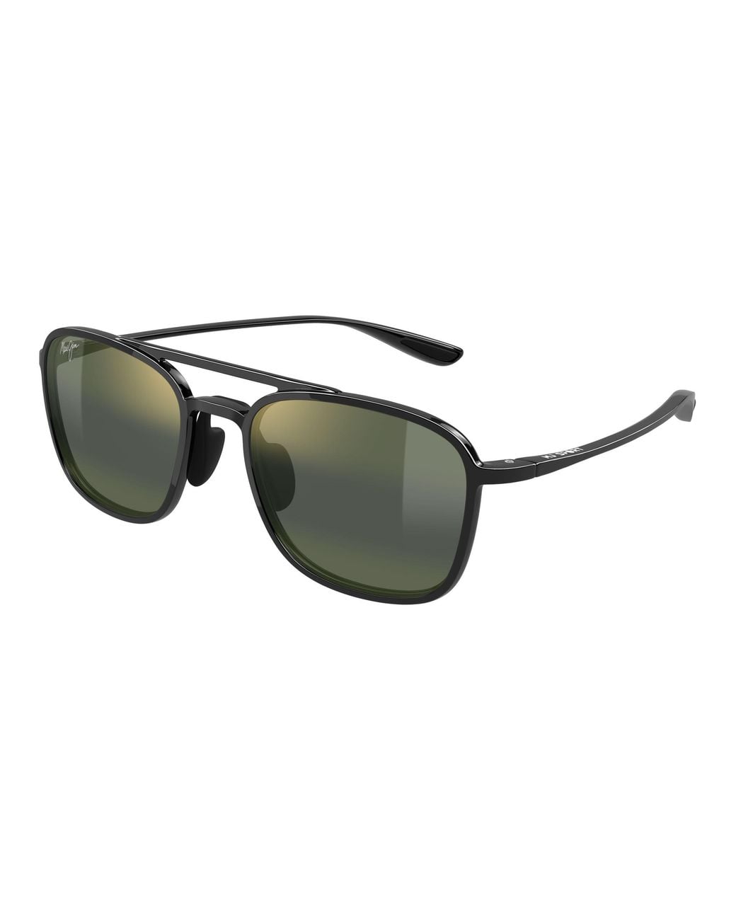 Maui Jim Black Mj0447S 021 Sunglasses Bio-Injected Squared