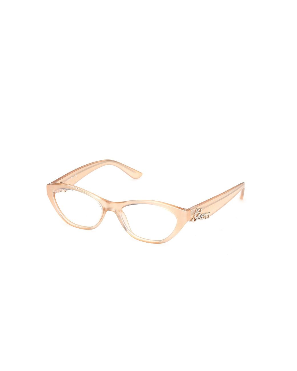 Guess Black Gu50389 44 Optical Frames Injected Cat Eye Normal