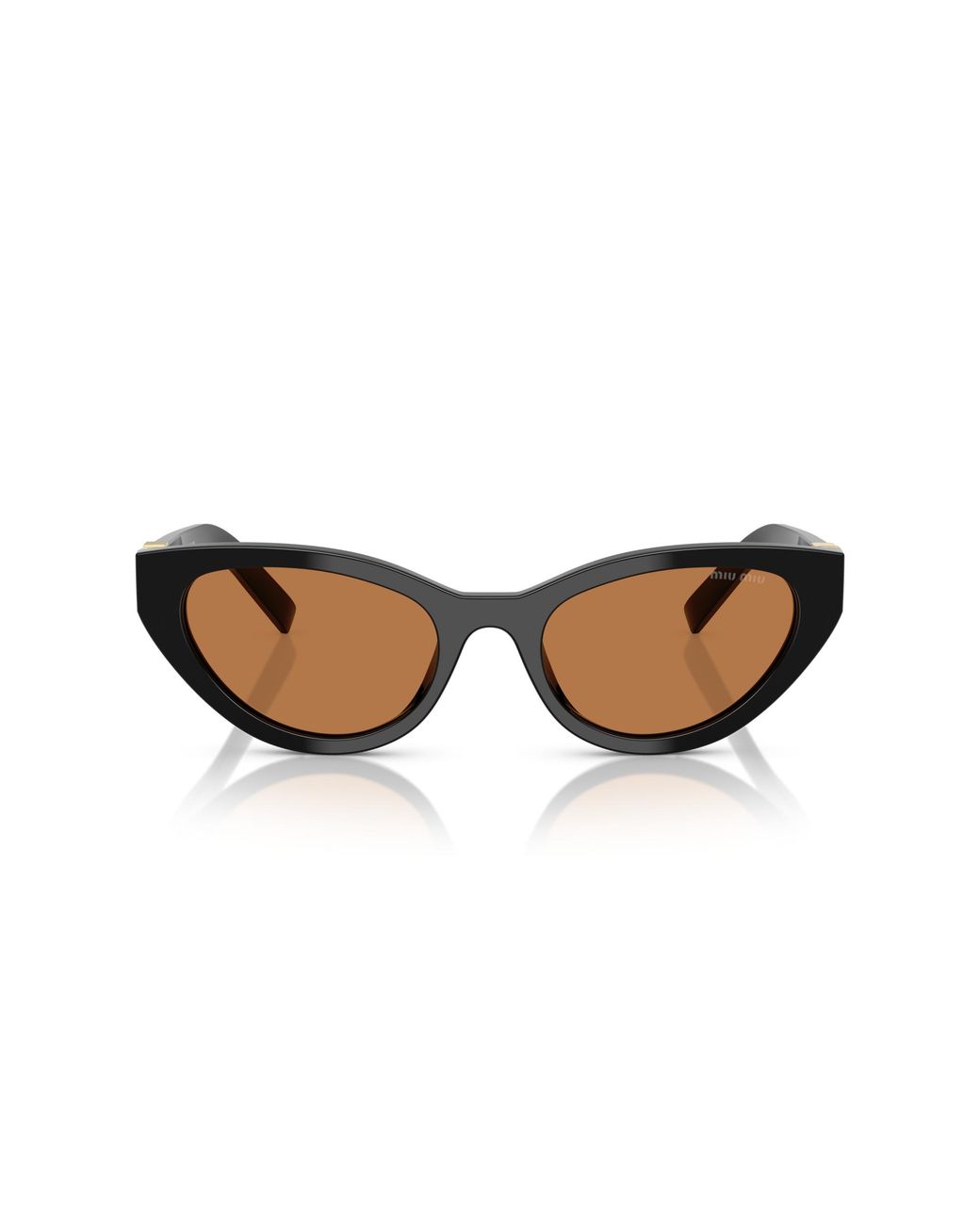Miu Miu Black Mu A04S 16K10I Sunglasses Acetate Butterfly Normal