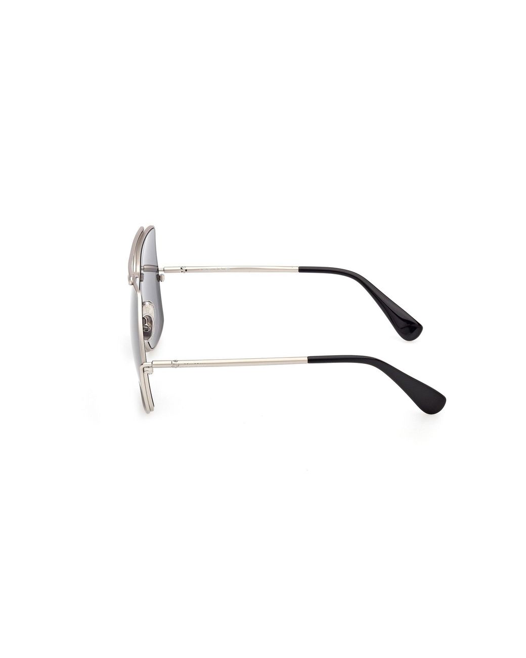 Max Mara Black Mm0006 Elsa 17A Sunglasses Metal Geometric Normal