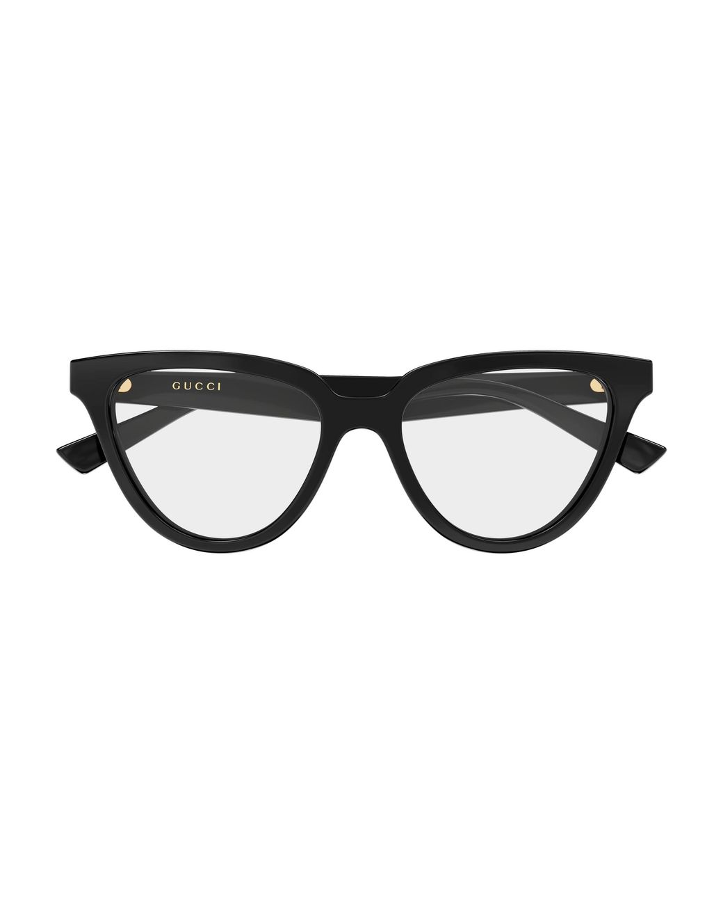 Gucci Black Gg2179O 001 Optical Frames Acetate Transparent Cat Eye