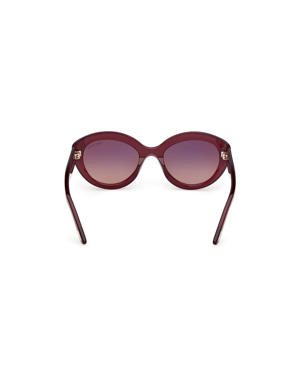 Tom Ford Black Ft1316 Stacy-02 81Z Sunglasses Acetate Cat Eye Normal