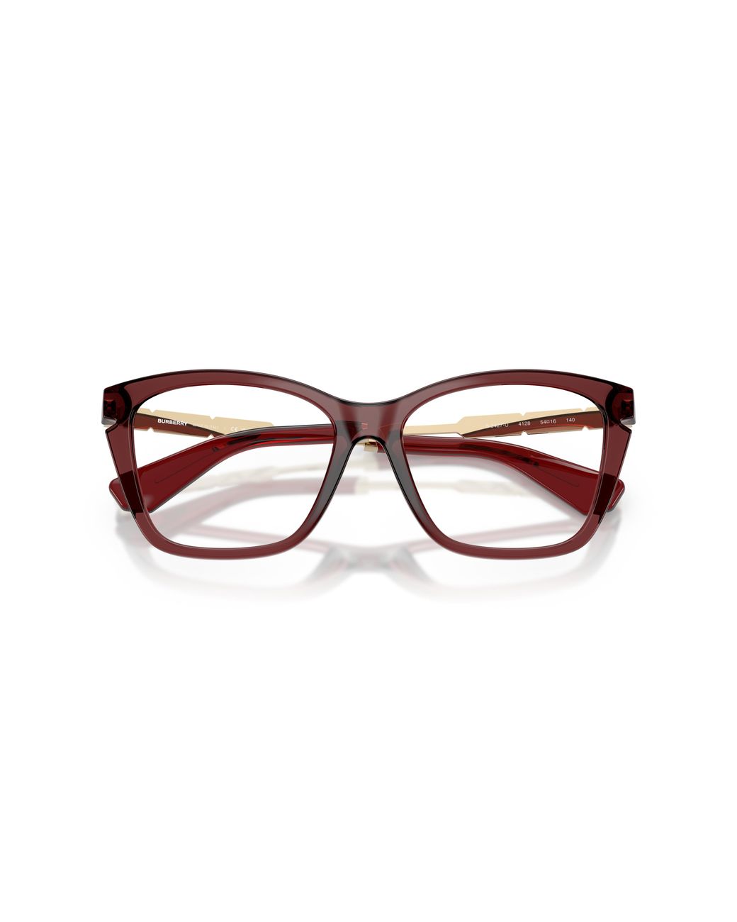 Burberry Black Be2427U 4128 Optical Frames Injected Cat Eye Normal