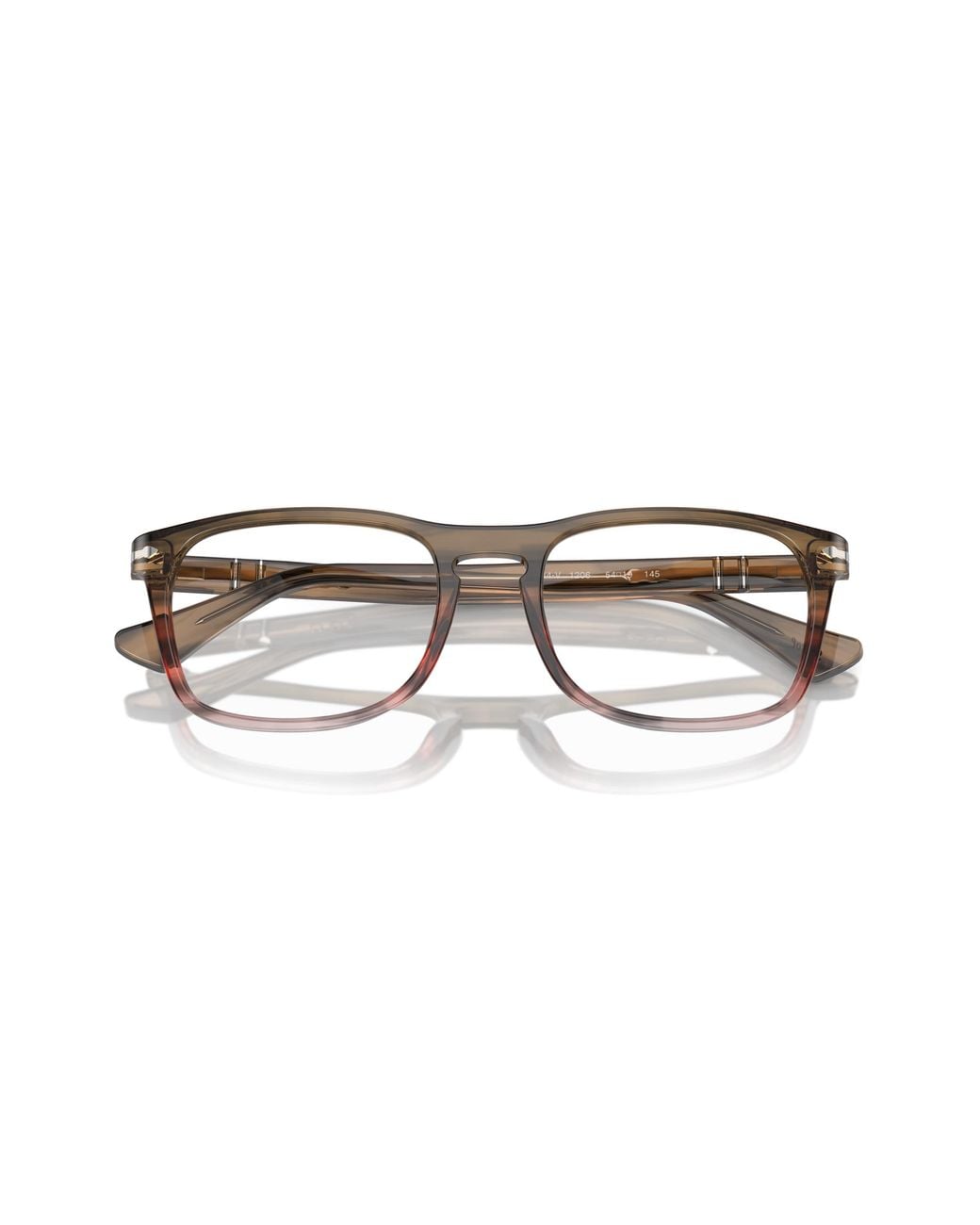 Persol Black Po3344V 1206 Optical Frames Acetate Transparent Pillow Normal