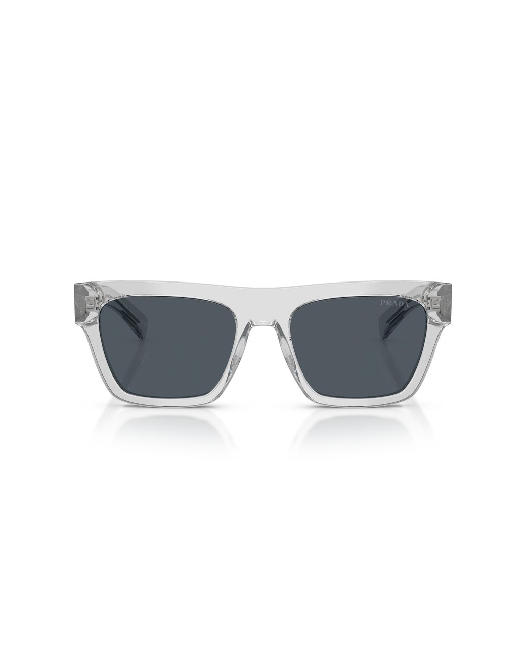 Prada Black Pr C03S 17P70B Sunglasses Acetate Squared Normal for men