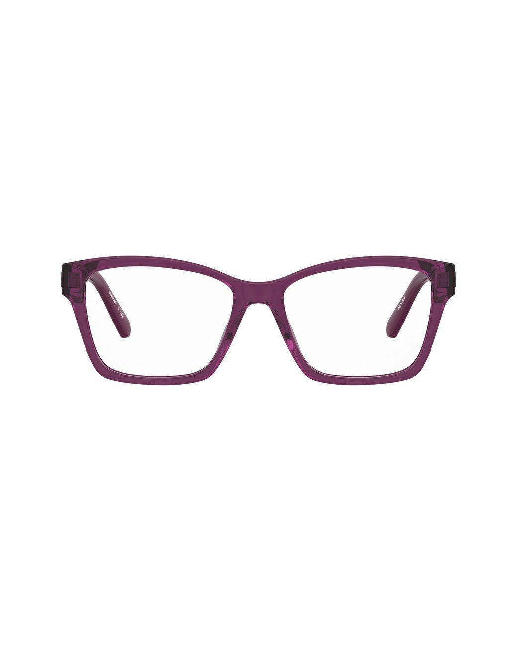 Moschino Black Mol686 35J Optical Frames Polyamide Squared Normal
