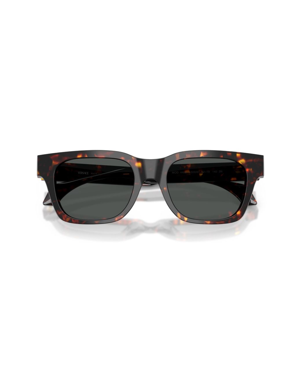 Versace Black Ve4486 550987 Sunglasses Acetate Squared Normal for men