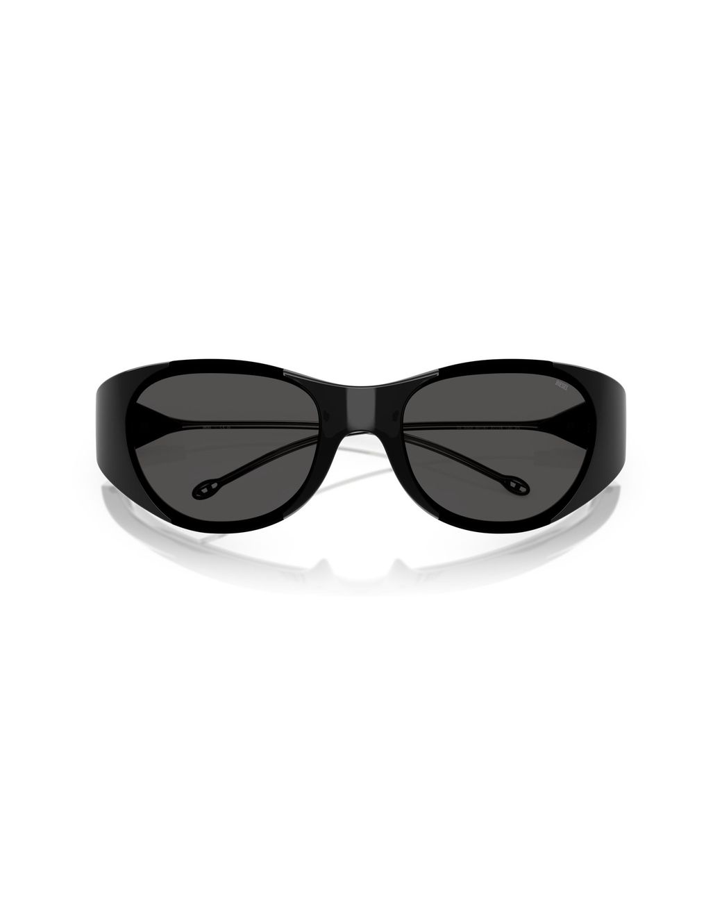DIESEL Black Dl3003 501/87 Sunglasses Injected Round Normal
