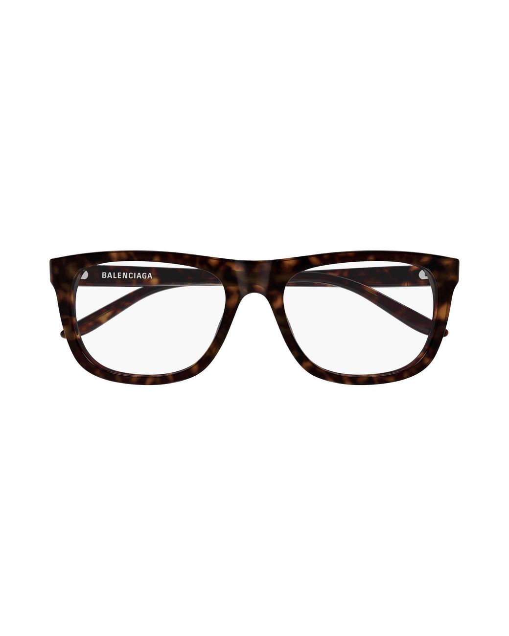 Balenciaga Black Bb0498O 002 Optical Frames Acetate Transparent Squared for men
