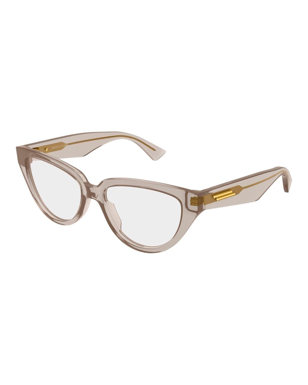 Bottega Veneta Black Bv1503O 003 Optical Frames Acetate Transparent Cat Eye