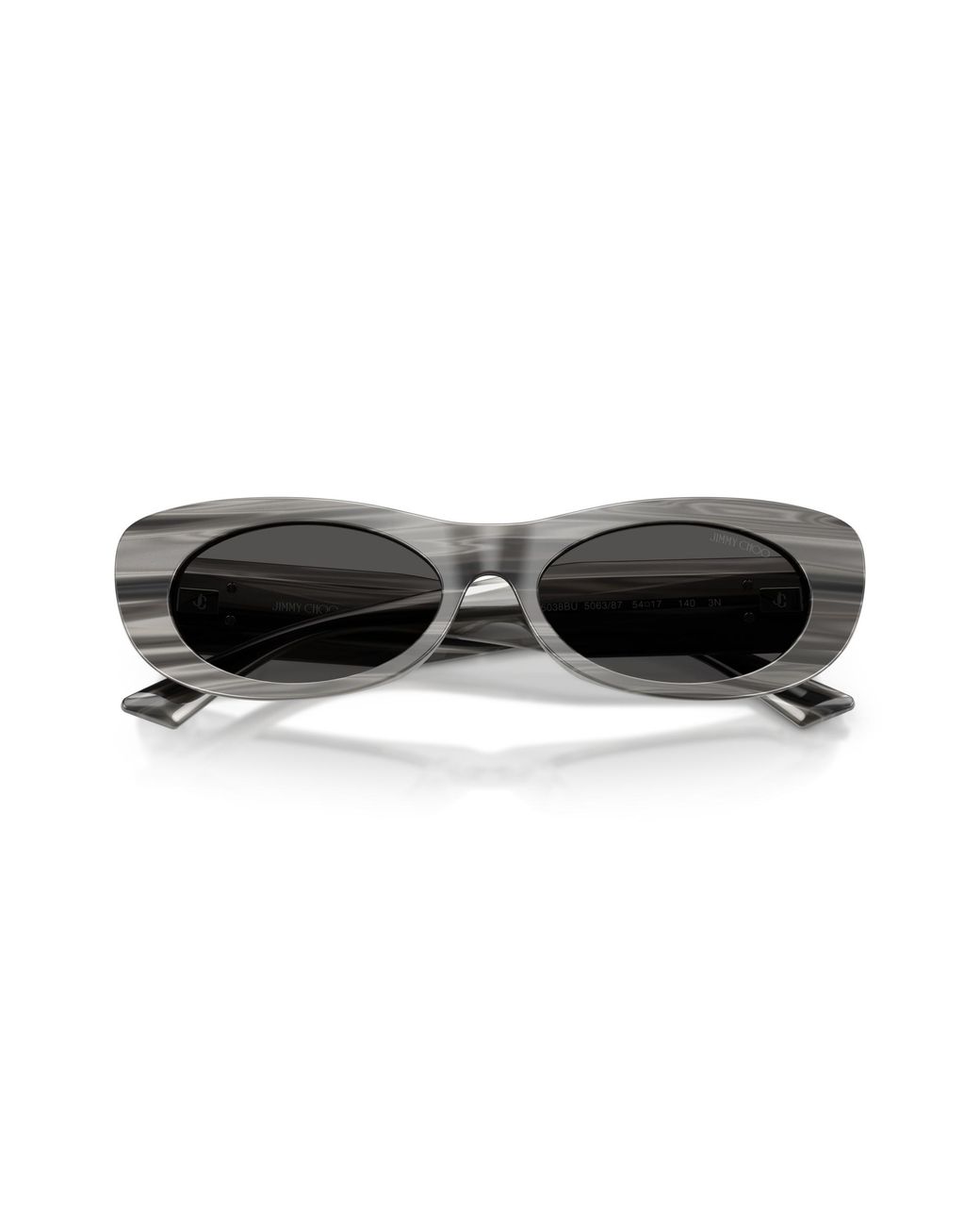 Jimmy Choo Black Jc5038Bu 506387 Sunglasses Acetate Round Normal