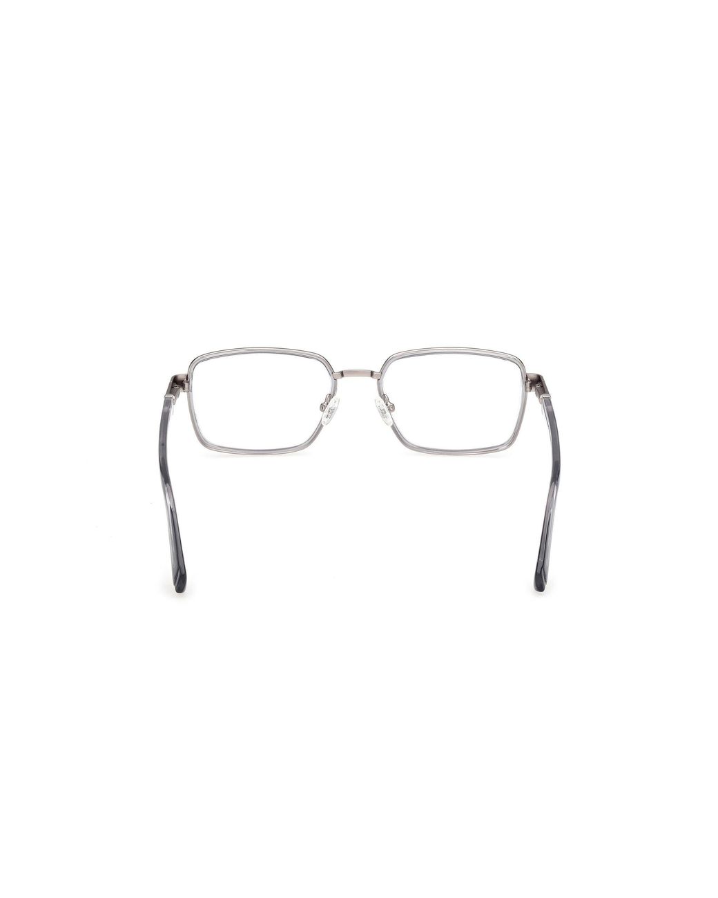Guess Black Gu50372 020 Optical Frames Metal Squared Normal for men