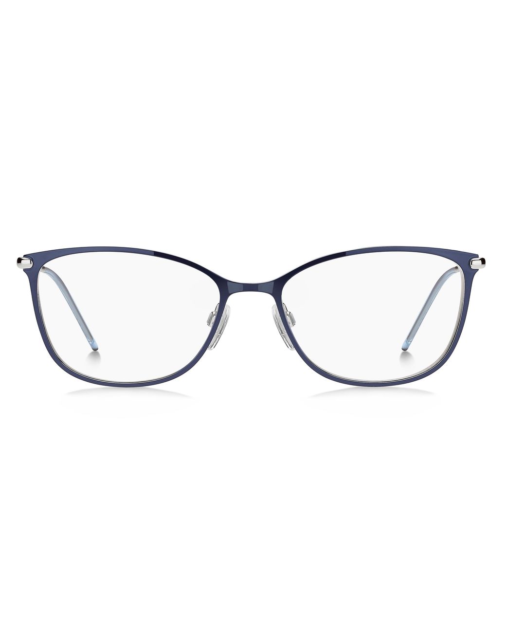 Tommy Hilfiger Black Th 1637 Ecj Optical Frames Steel Cat Eye