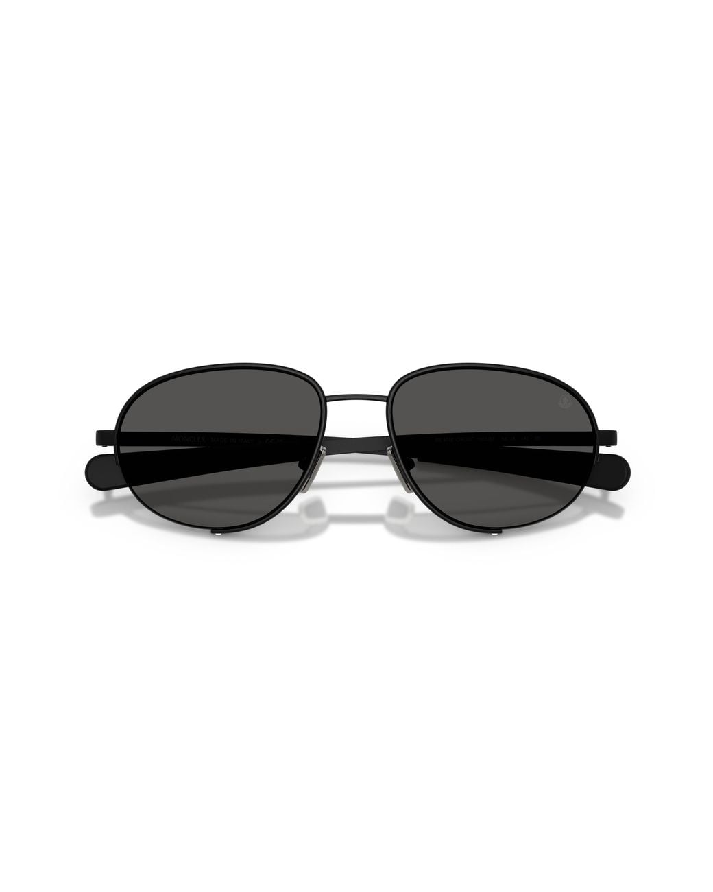 Moncler Black Me4018 Circuit 100187 Sunglasses Metal Round Normal