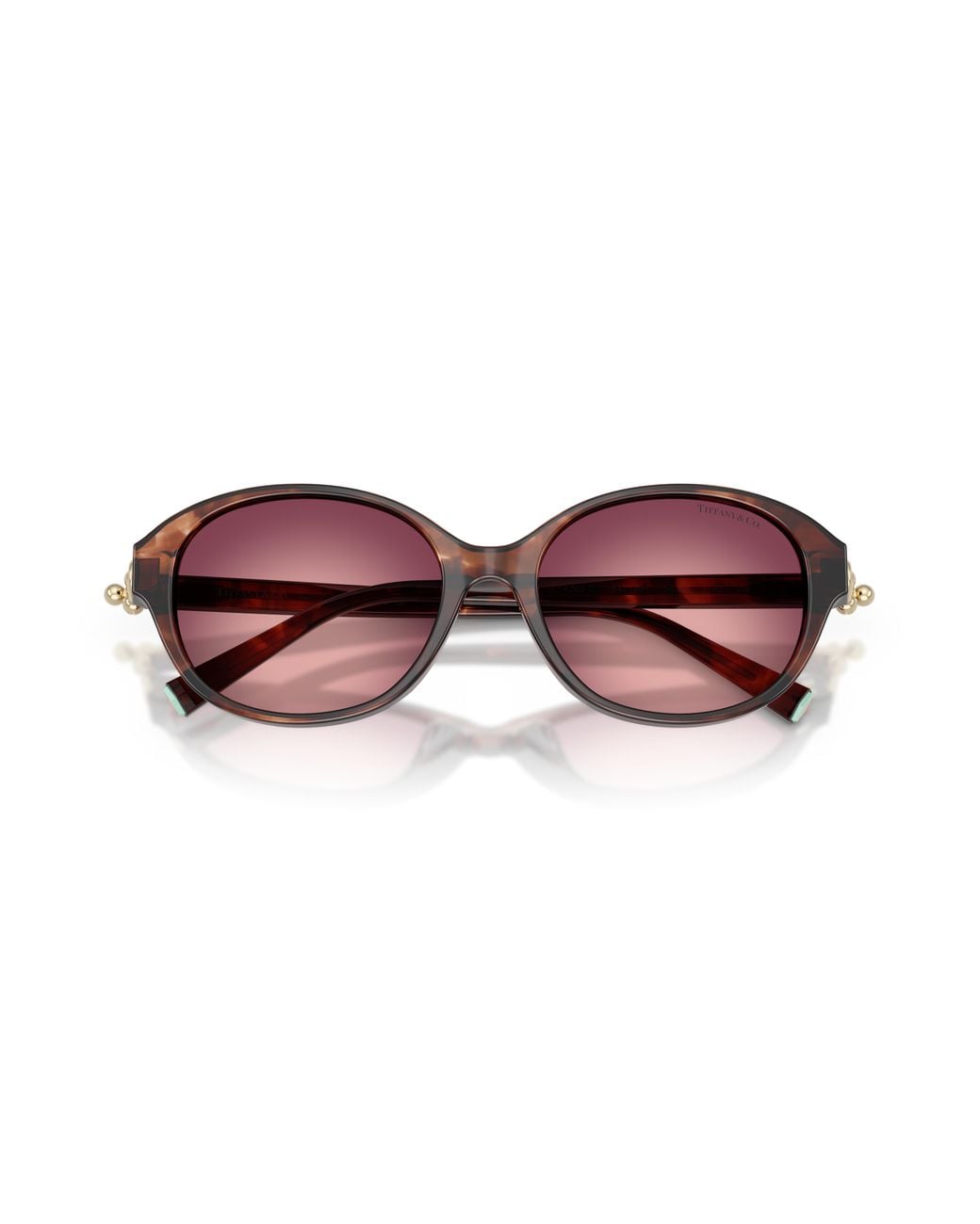 Tiffany & Co Black Tf4263D 84218H Sunglasses Acetate Round Normal
