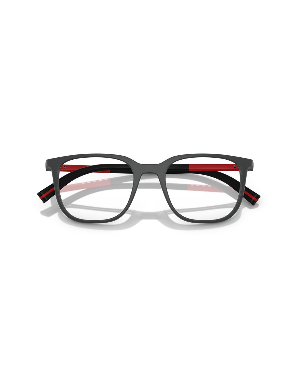 Prada Linea Rossa Black Ps 04Rv Ufk1O1 Optical Frames Injected Transparent Pillow Normal for men
