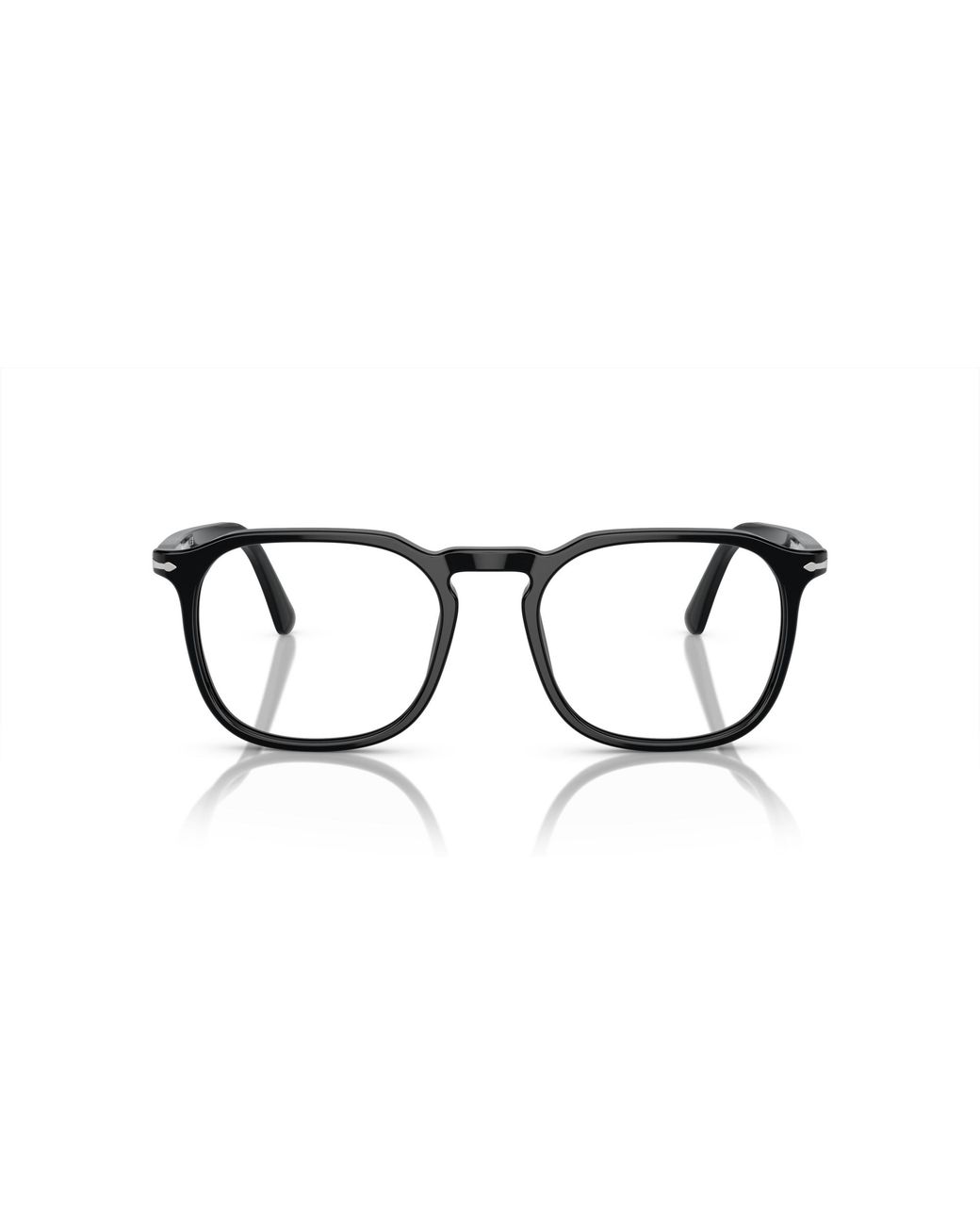 Persol Black Po3337V 95 Optical Frames Acetate Transparent Pantos Normal