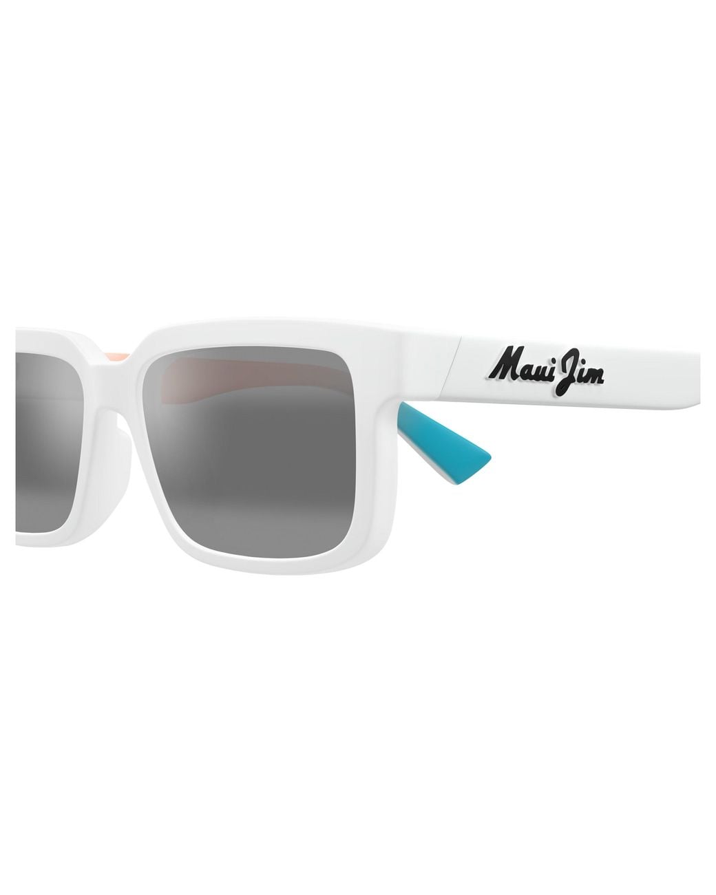 Maui Jim Black Mj0655Sa 004 Occhiali Da Sole Bio-Iniettato Grigio Squadrata