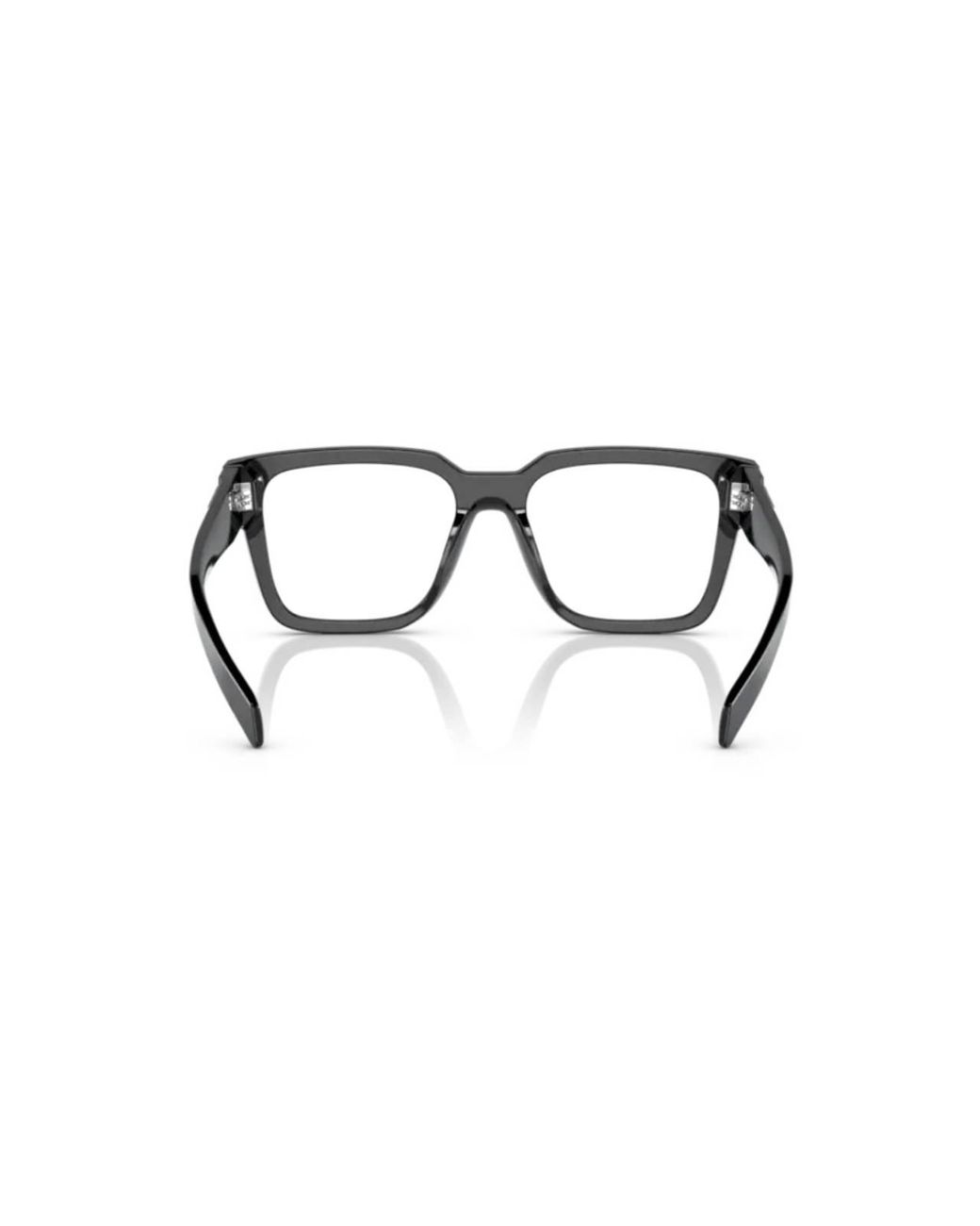 Prada Black Pr 08Zv 1Ab1O1 Optical Frames Acetate Squared Normal for men
