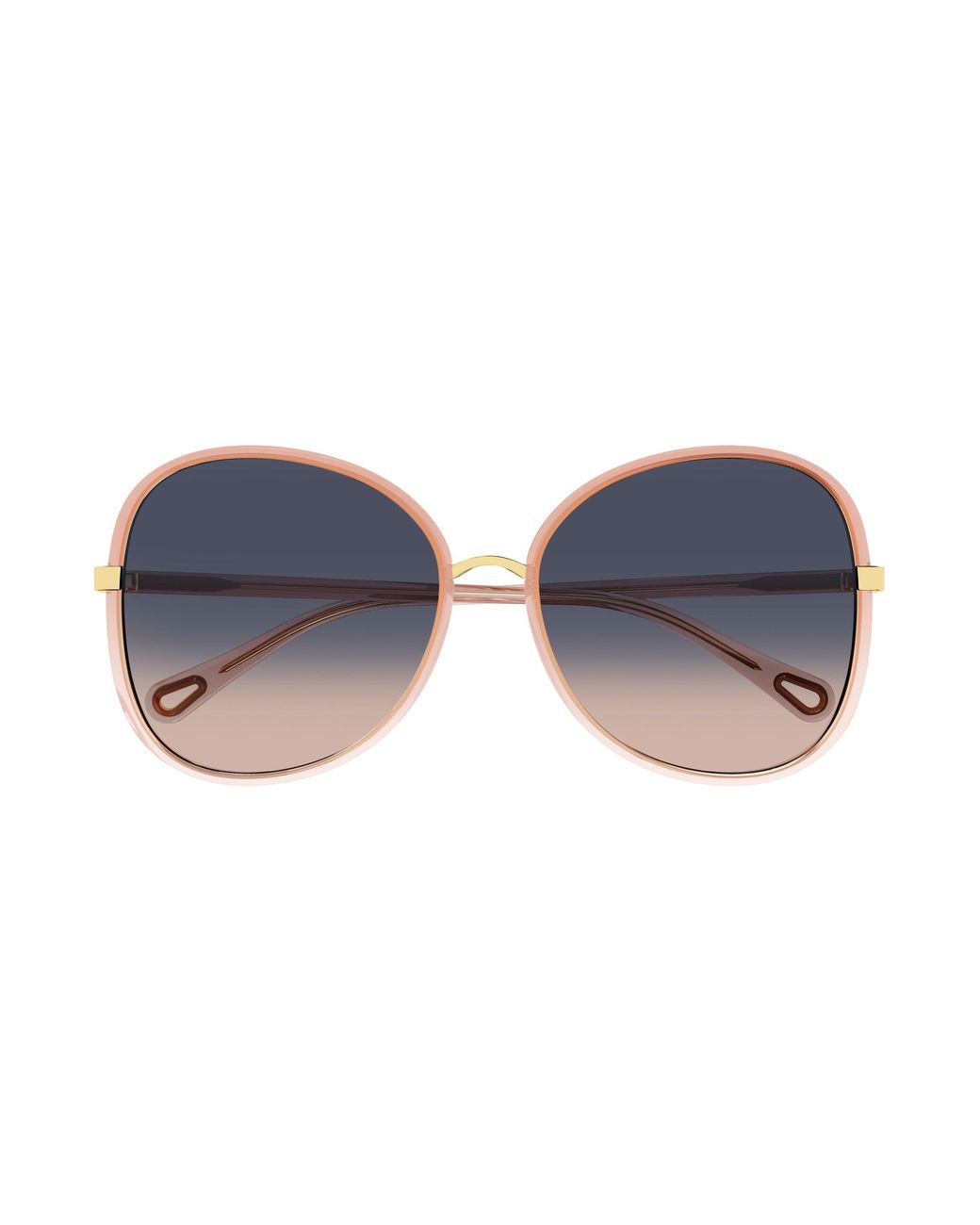 Chloé Black Ch0030S 004 Sunglasses Injected Round Shaded