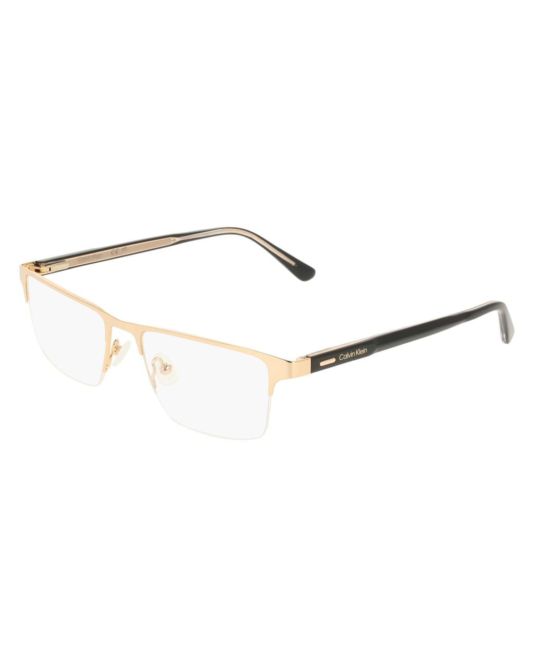 Calvin Klein Black Ck26113I 719 Optical Frames Metal Squared Normal for men
