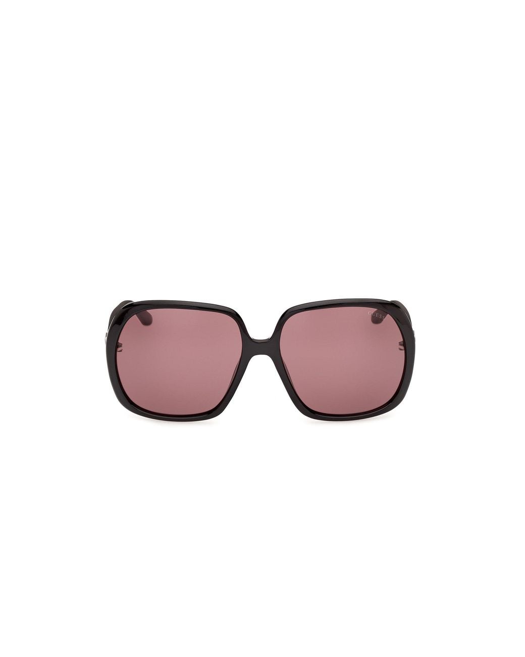Guess Black Gu00350 01S Sunglasses Injected Bordeaux Butterfly Normal