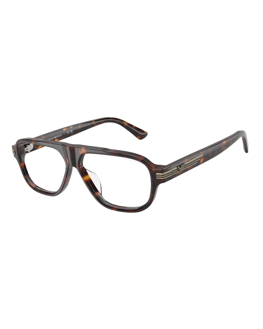 Emporio Armani Black Ea4285U 50261W Sunglasses Acetate Transparent Pilot Normal for men