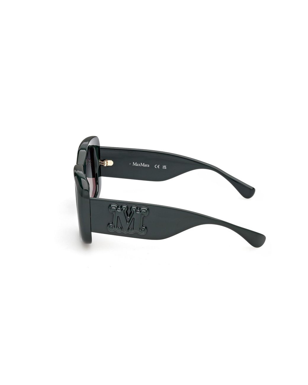 Max Mara Black Mm0207 96P Sunglasses Injected Butterfly Normal