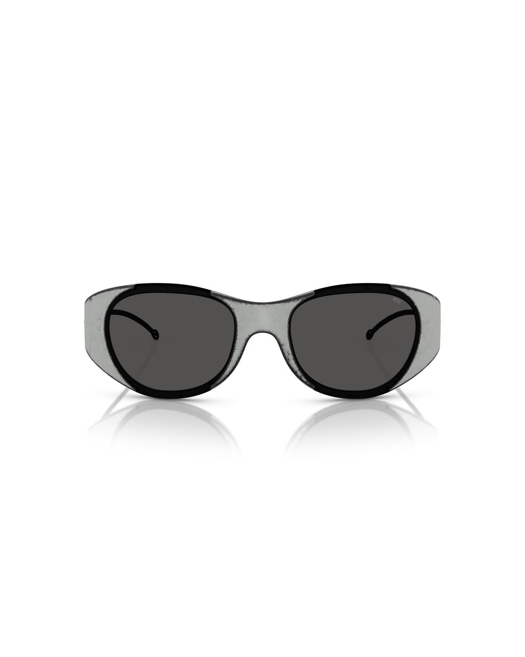 DIESEL Black Dl3003 509/87 Sunglasses Injected Round Normal