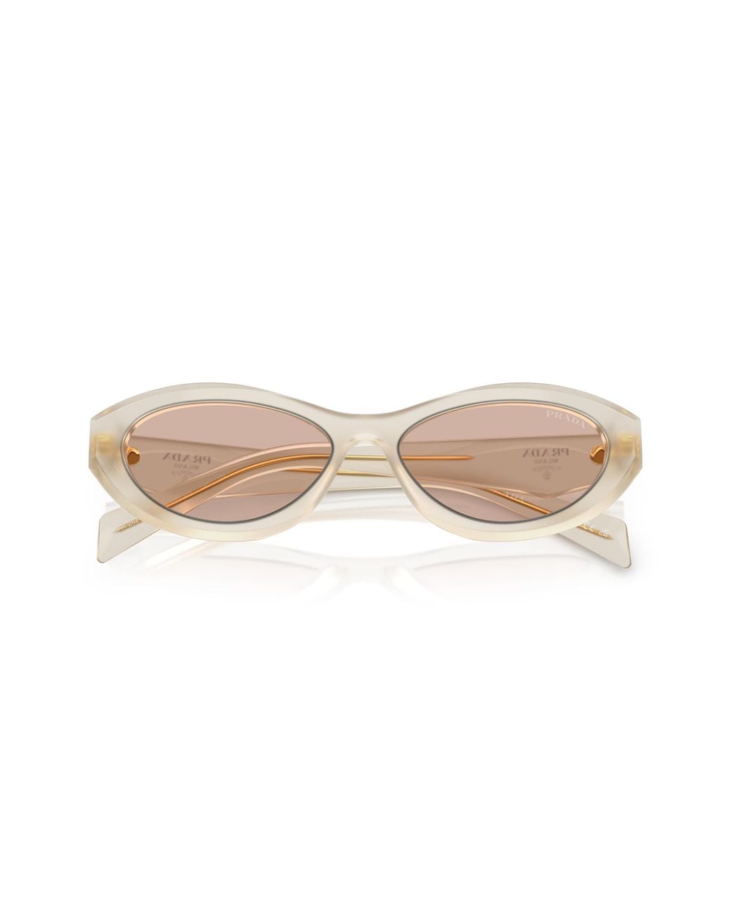 Prada Black Pr 26Zs 12V4I2 Sunglasses Acetate Geometric Normal
